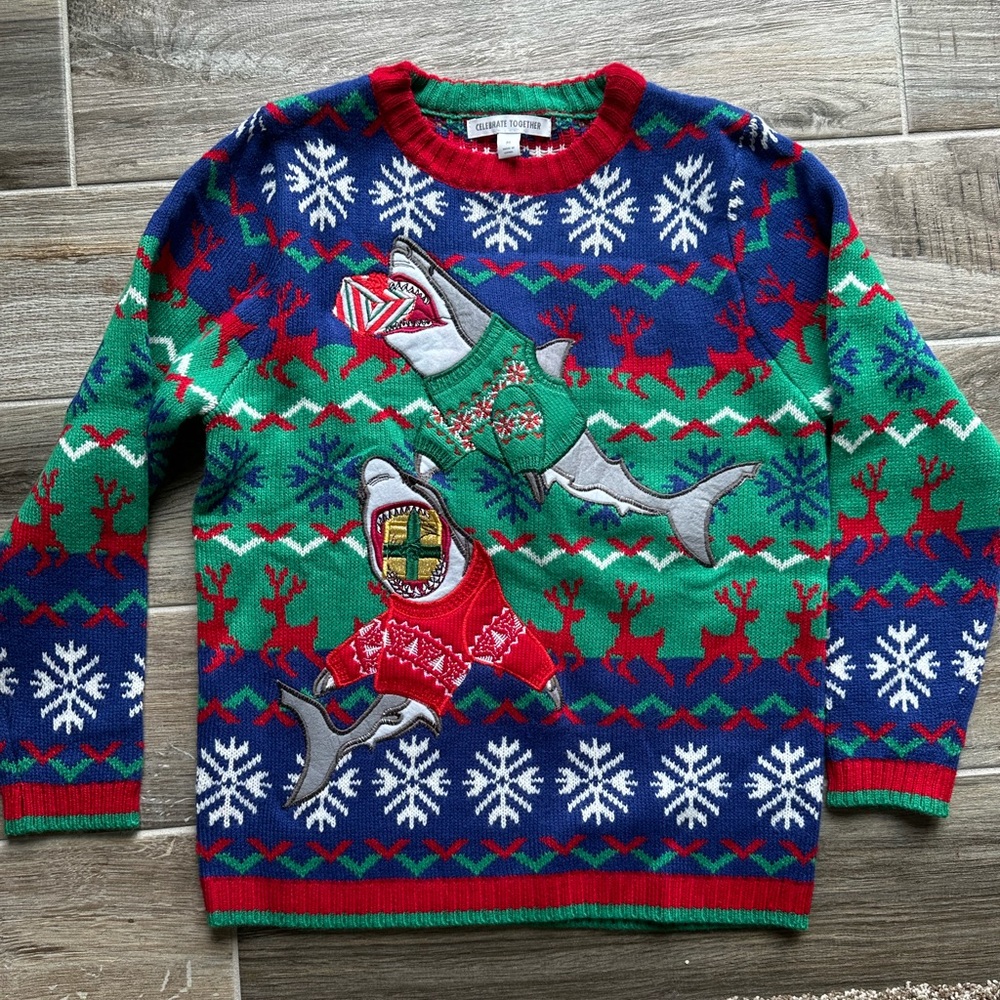 Ugly Christmas Sweater, youth size Small